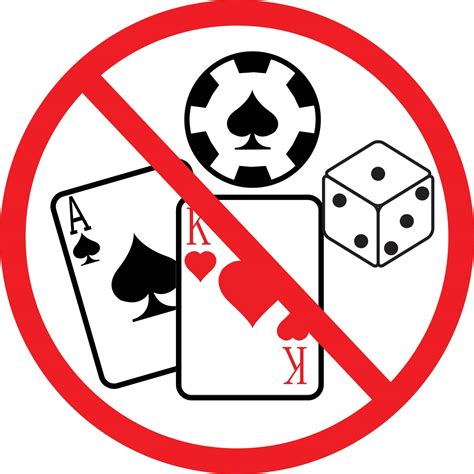 no gambling sign|image of no gambling.